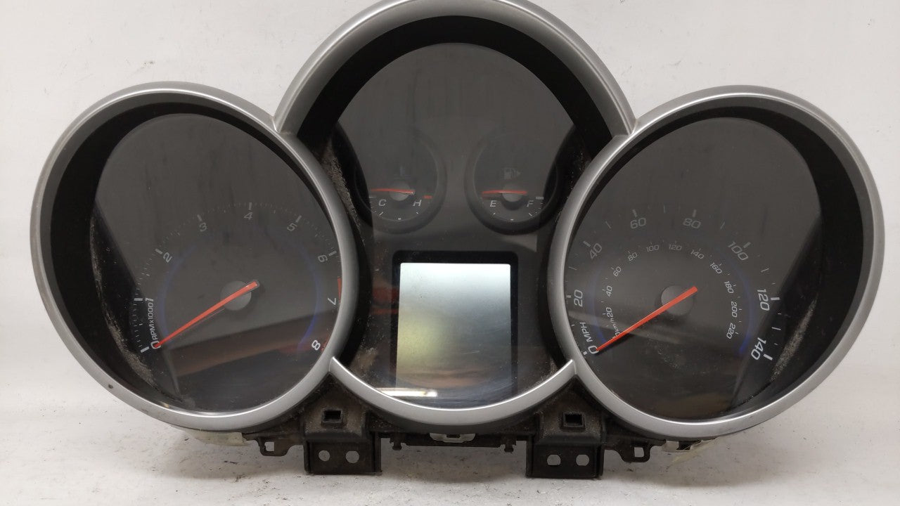 2011 Chevrolet Cruze Instrument Cluster Speedometer Gauges P/N:811511914 769212-670A, 95018203, 95018205 Fits OEM Used Auto 
