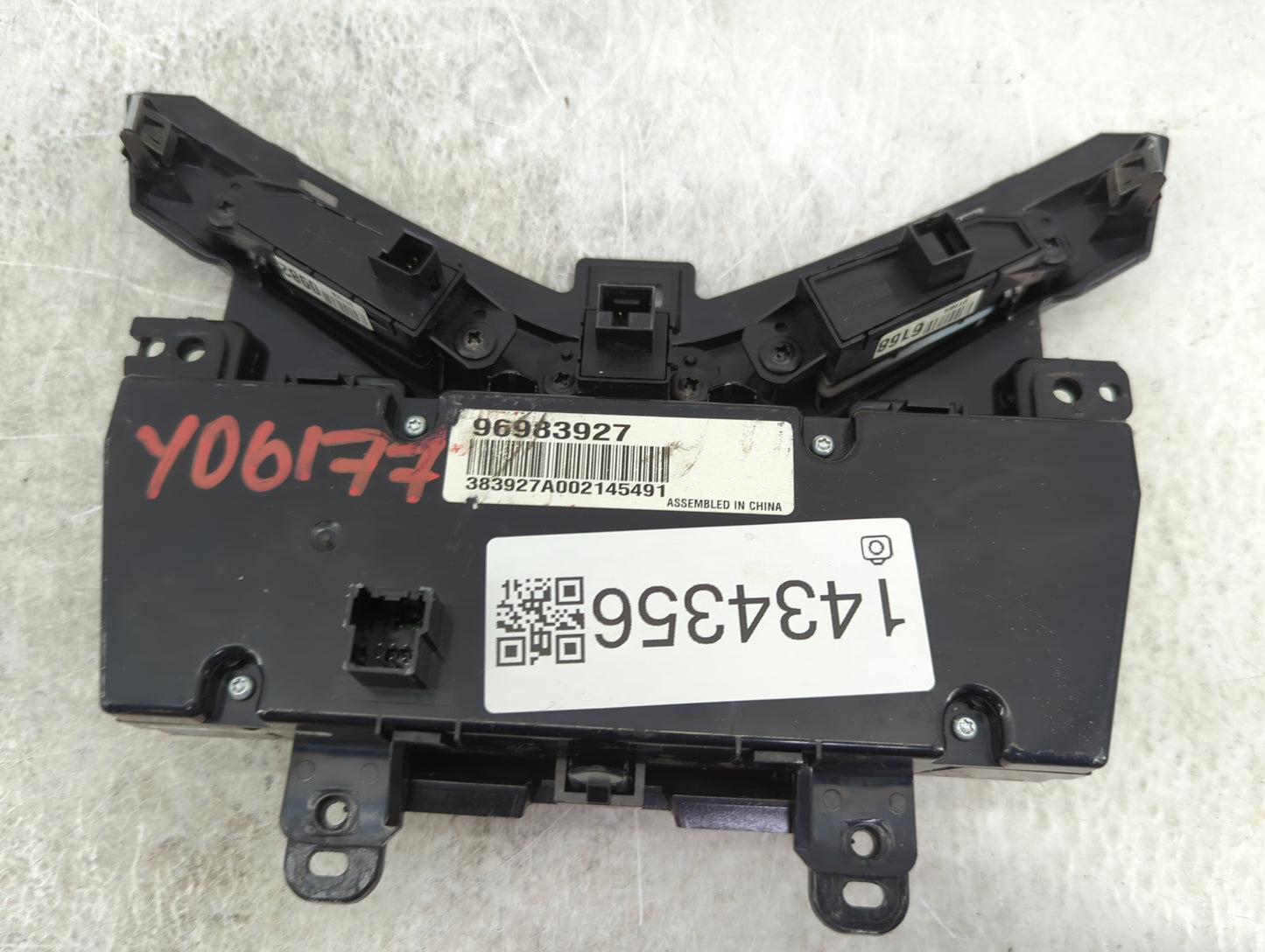 2011-2012 Chevrolet Cruze Climate Control Module Temperature AC/Heater Replacement P/N:96983927 383927A002145491 Fits OEM Us
