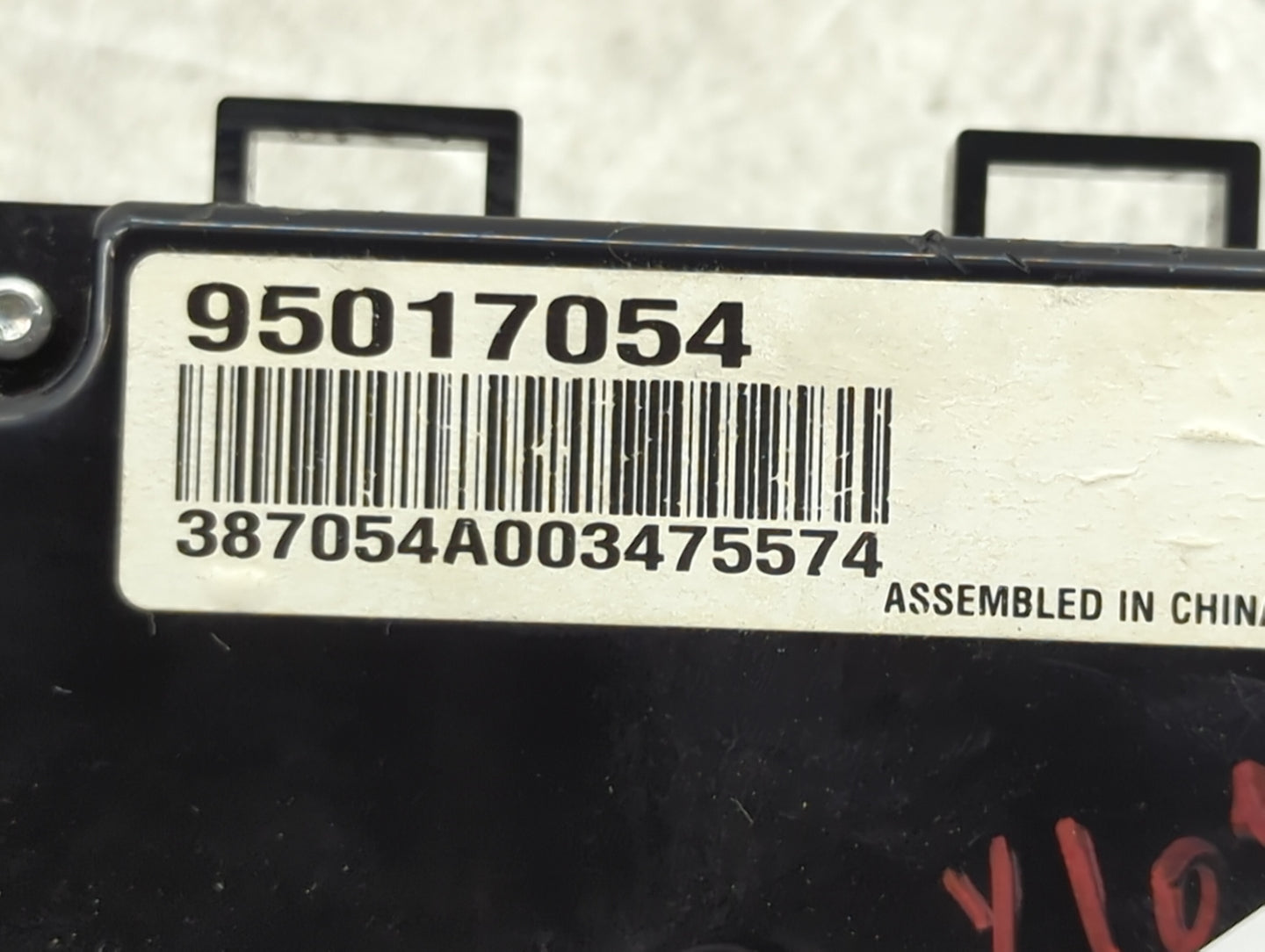 2011-2012 Chevrolet Cruze Climate Control Module Temperature AC/Heater Replacement P/N:95017054 387054A003475574 Fits OEM Us