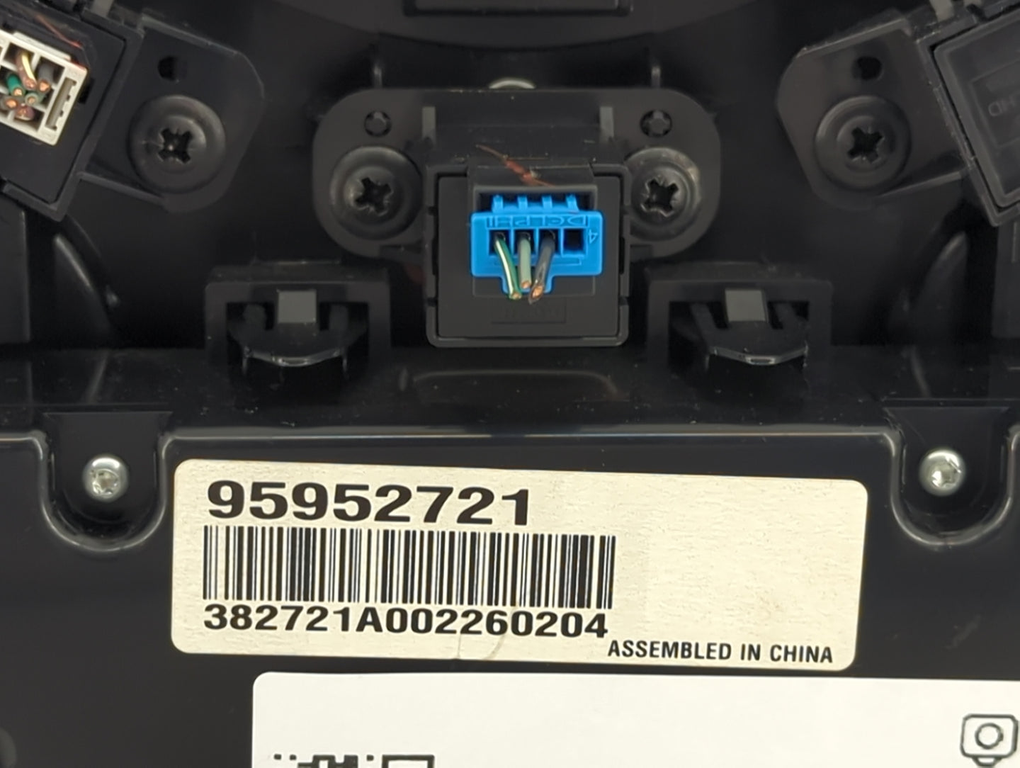 2011-2015 Chevrolet Cruze Climate Control Module Temperature AC/Heater Replacement P/N:95952721 382721A002260204 Fits OEM Us