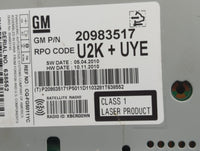 2011-2012 Chevrolet Cruze Radio AM FM Cd Player Receiver Replacement P/N:20983517 CQ-FG5011YC Fits Fits 2010 2011 2012 OEM U