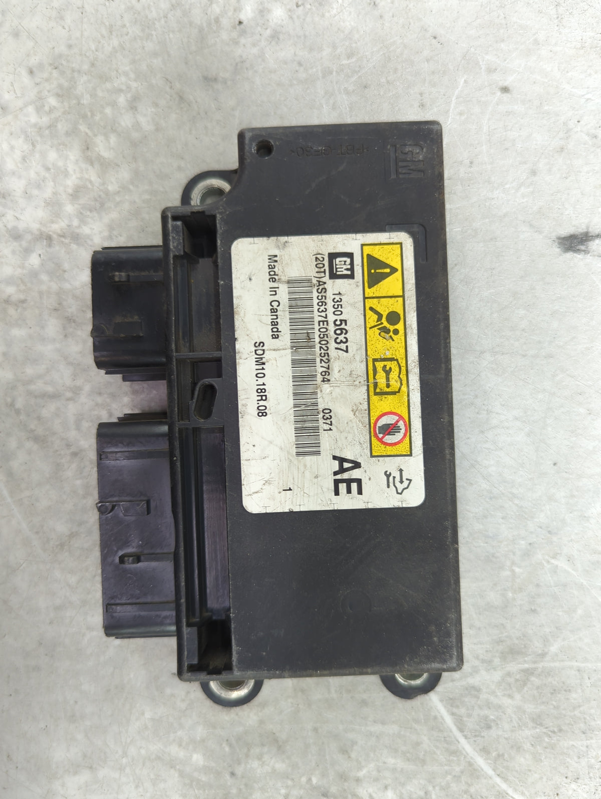 2011-2011 Chevrolet Cruze Safety Restraint Srs Airbag Control Module 1448271 - Oemusedautoparts1.com