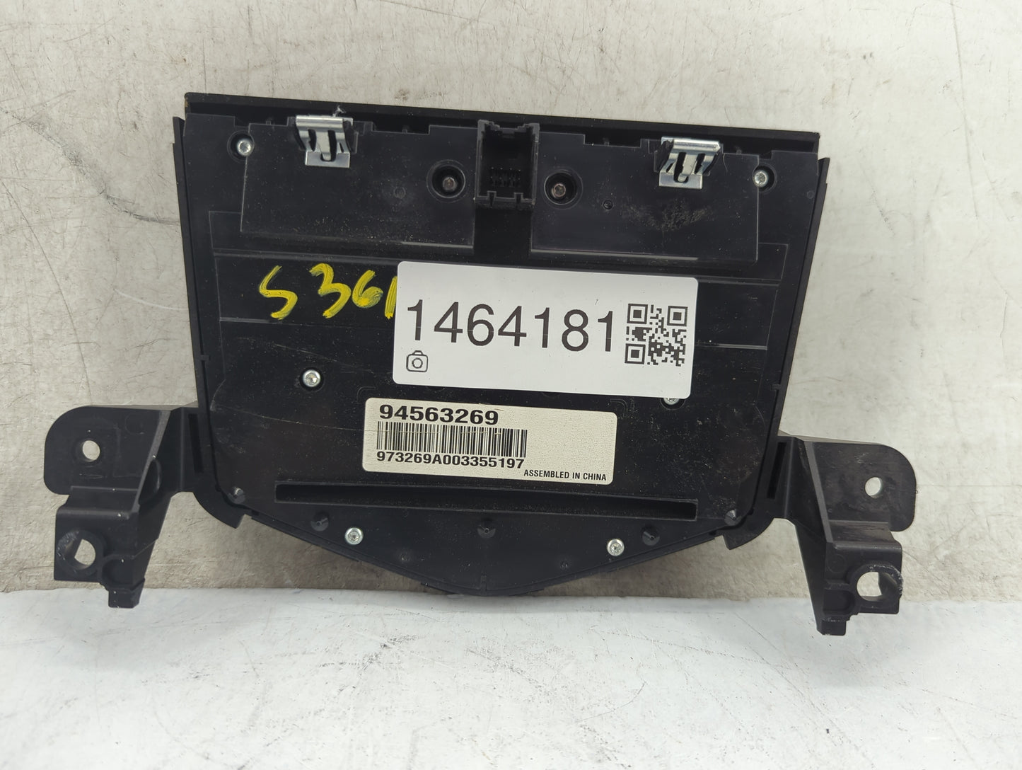 2011 Chevrolet Cruze Radio Control Panel 1464181 - Oemusedautoparts1.com