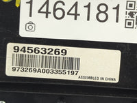 2011 Chevrolet Cruze Radio Control Panel 1464181 - Oemusedautoparts1.com