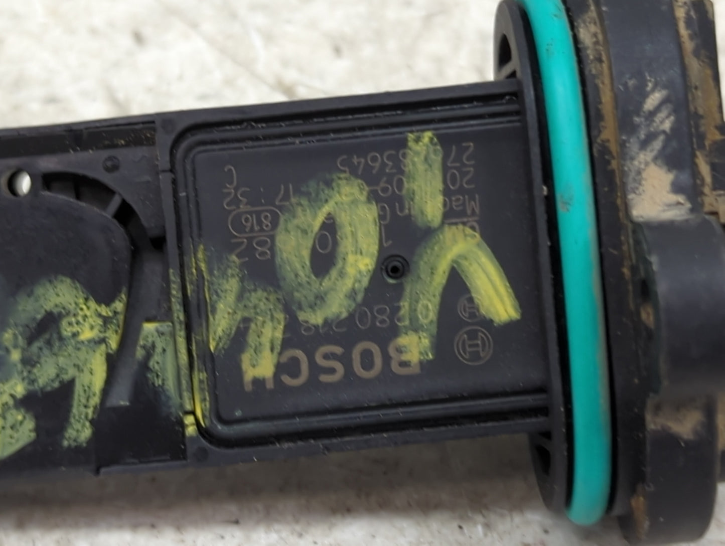 2011-2012 Chevrolet Cruze Mass Air Flow Meter Maf 1485396 - Oemusedautoparts1.com