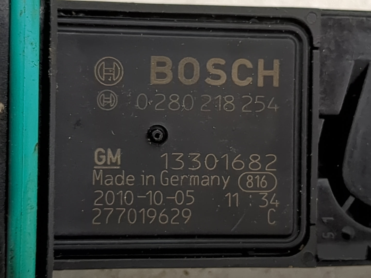 2011-2012 Chevrolet Cruze Mass Air Flow Meter Maf 1486678 - Oemusedautoparts1.com