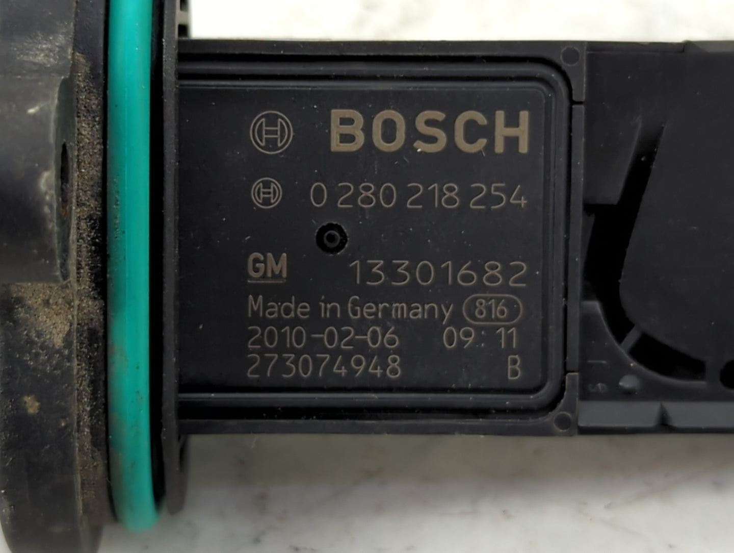 2011-2012 Chevrolet Cruze Mass Air Flow Meter Maf 1489662 - Oemusedautoparts1.com