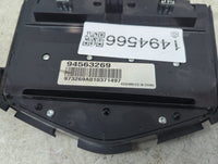 2011-2016 Chevrolet Cruze Radio Control Panel 1494566 - Oemusedautoparts1.com