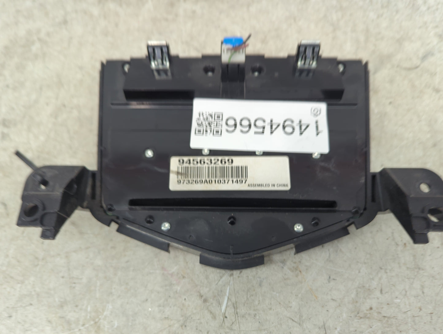 2011-2016 Chevrolet Cruze Radio Control Panel 1494566 - Oemusedautoparts1.com