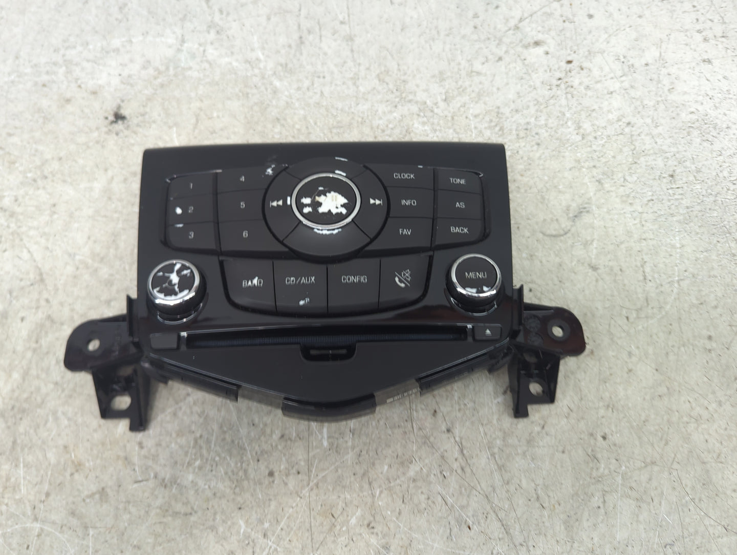 2011-2016 Chevrolet Cruze Radio Control Panel 1496117 - Oemusedautoparts1.com