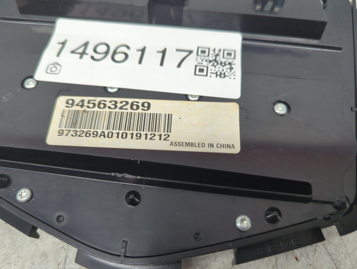 2011-2016 Chevrolet Cruze Radio Control Panel 1496117 - Oemusedautoparts1.com