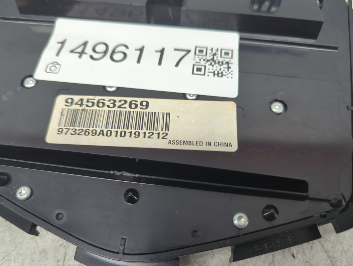 2011-2016 Chevrolet Cruze Radio Control Panel 1496117 - Oemusedautoparts1.com
