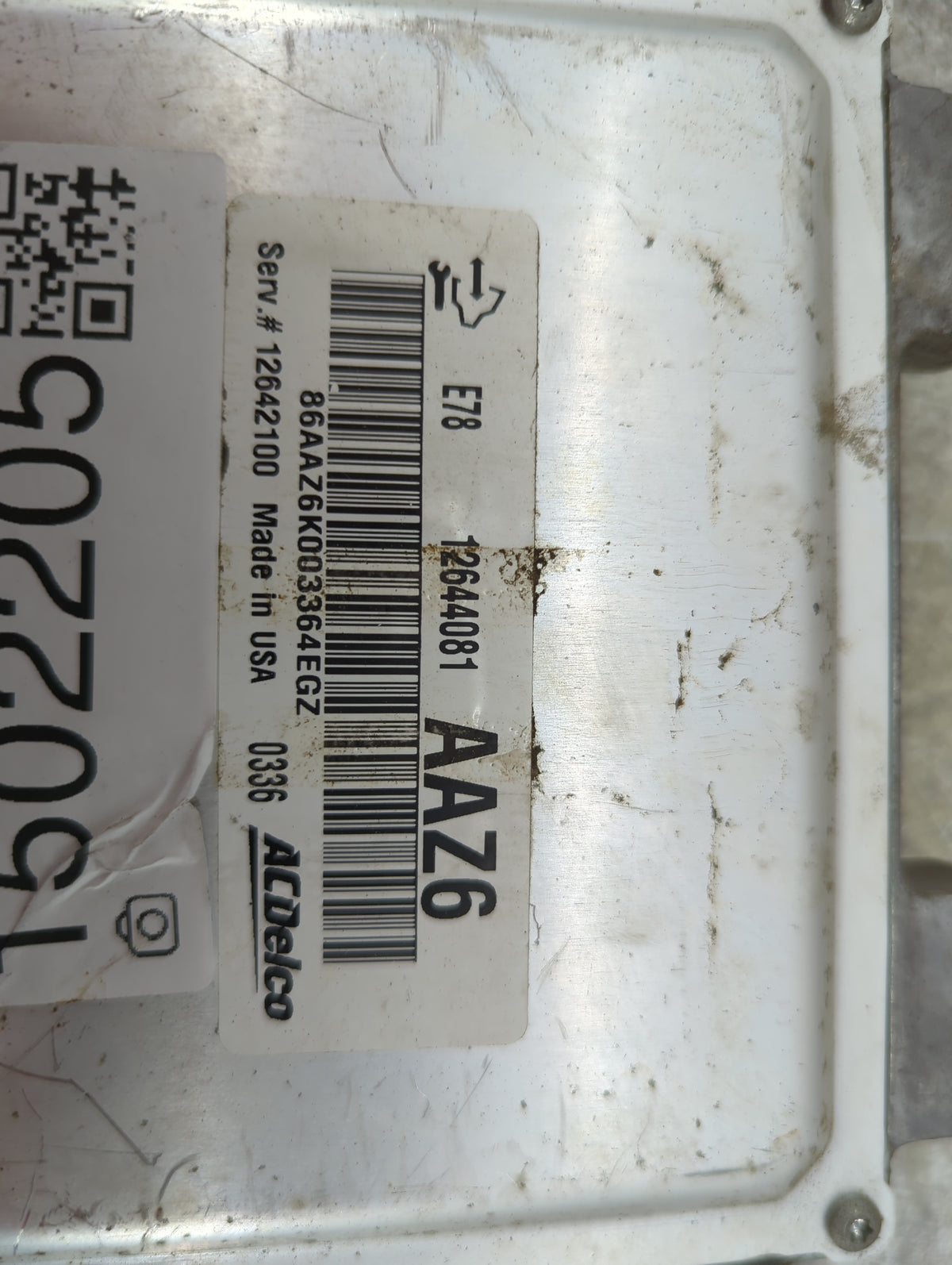 2011 Chevrolet Cruze PCM Engine Control Computer ECU ECM PCU OEM P/N:12644081 12642100, 86AAZ6K003364EGZ Fits OEM Used Auto 