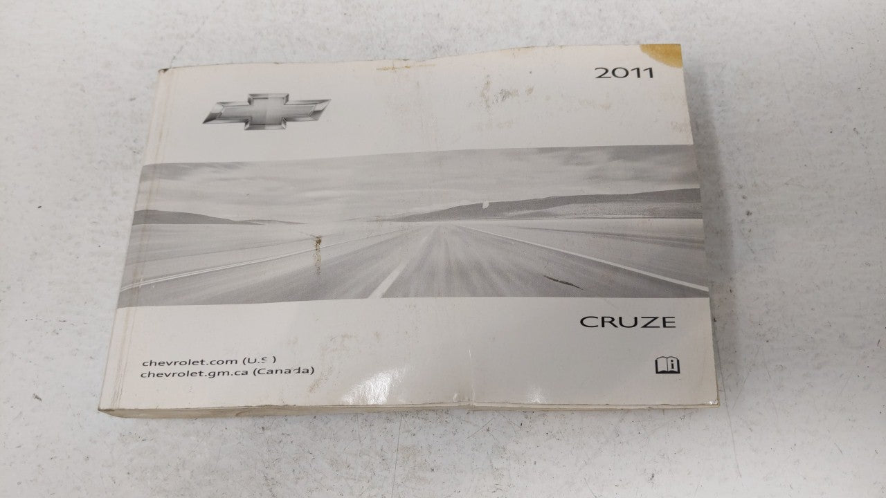 2011 Chevrolet Cruze Owners Manual Book Guide OEM Used Auto Parts - Oemusedautoparts1.com