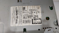 2011-2012 Chevrolet Cruze Am Fm Cd Player Radio Receiver - Oemusedautoparts1.com