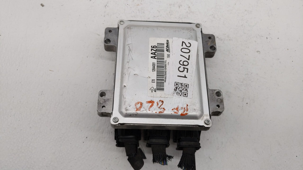 2011 Chevrolet Cruze PCM Engine Control Computer ECU ECM PCU OEM P/N:12645606 12644081, 12640466 Fits OEM Used Auto Parts - 