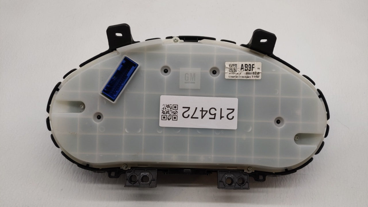 2011 Chevrolet Cruze Instrument Cluster Speedometer Gauges P/N:95235824 811511914, 95018203, 95018205 Fits OEM Used Auto Par