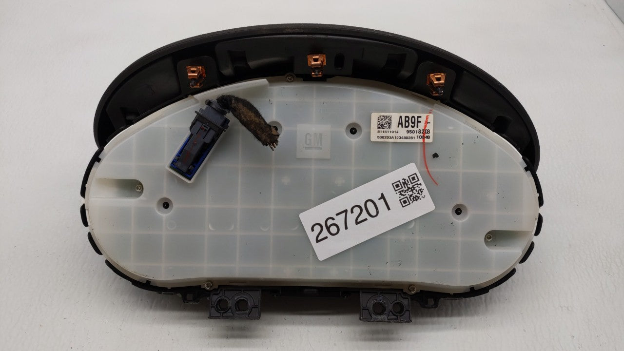 2011 Chevrolet Cruze Instrument Cluster Speedometer Gauges P/N:95235824 811511914, 95018203, 95018205 Fits OEM Used Auto Par