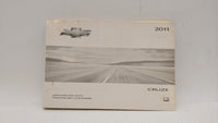 2011 Chevrolet Cruze Owners Manual Book Guide OEM Used Auto Parts - Oemusedautoparts1.com