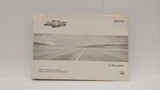2011 Chevrolet Cruze Owners Manual Book Guide OEM Used Auto Parts - Oemusedautoparts1.com