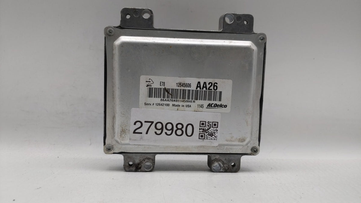 2011 Chevrolet Cruze PCM Engine Control Computer ECU ECM PCU OEM P/N:12616532 12640752, 12642100, 12645606, 12644081, 126404