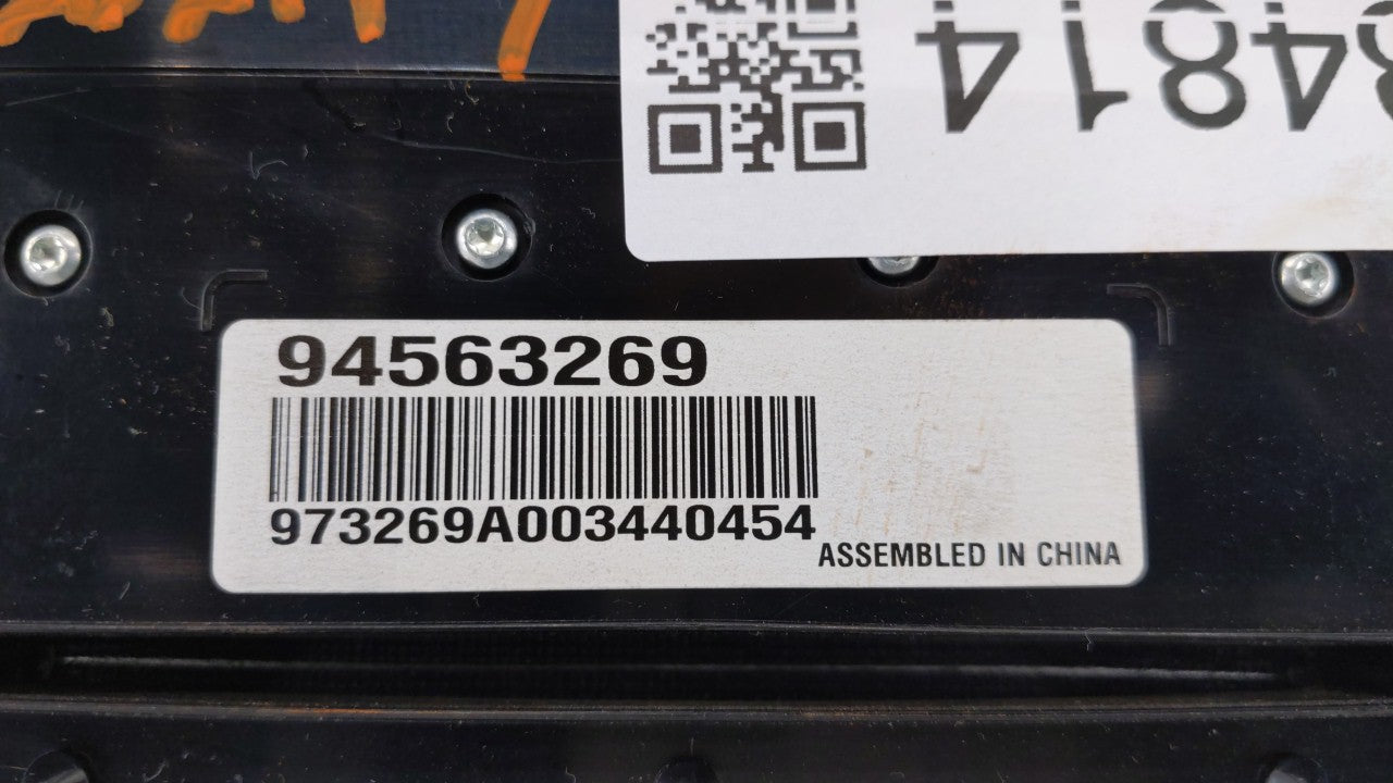 2011 Chevrolet Cruze Radio Control Panel - Oemusedautoparts1.com