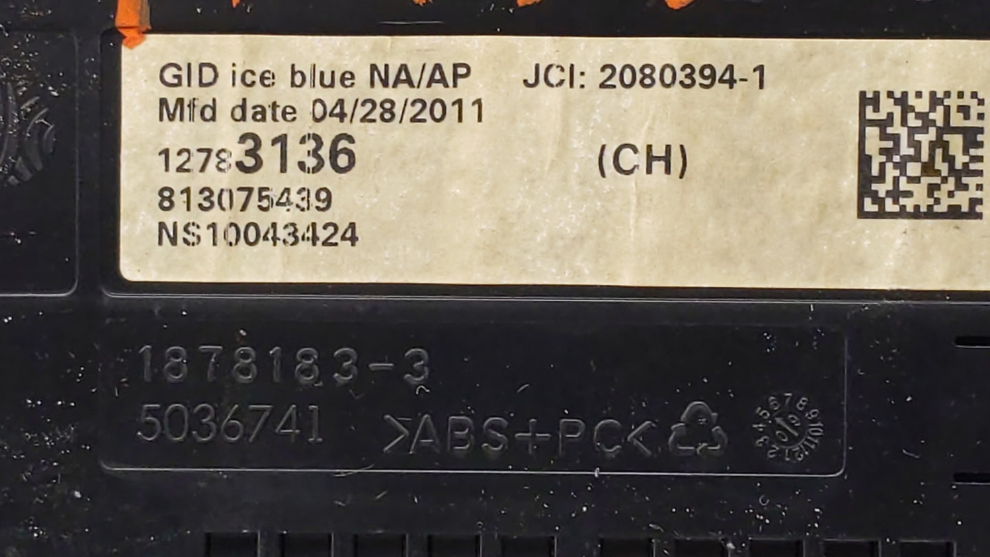 2011 Chevrolet Cruze Information Display Screen - Oemusedautoparts1.com