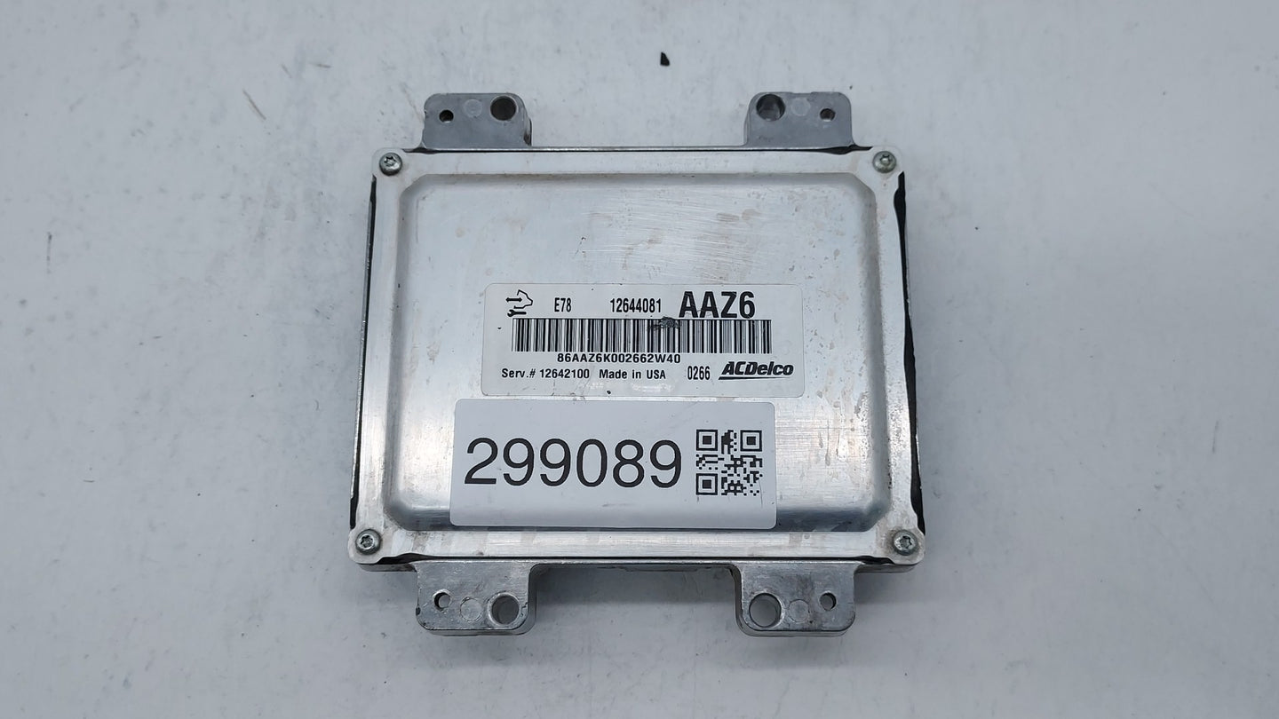 2011 Chevrolet Cruze PCM Engine Control Computer ECU ECM PCU OEM P/N:12616532 12640752, 12642100, 12645606, 12644081 Fits OE
