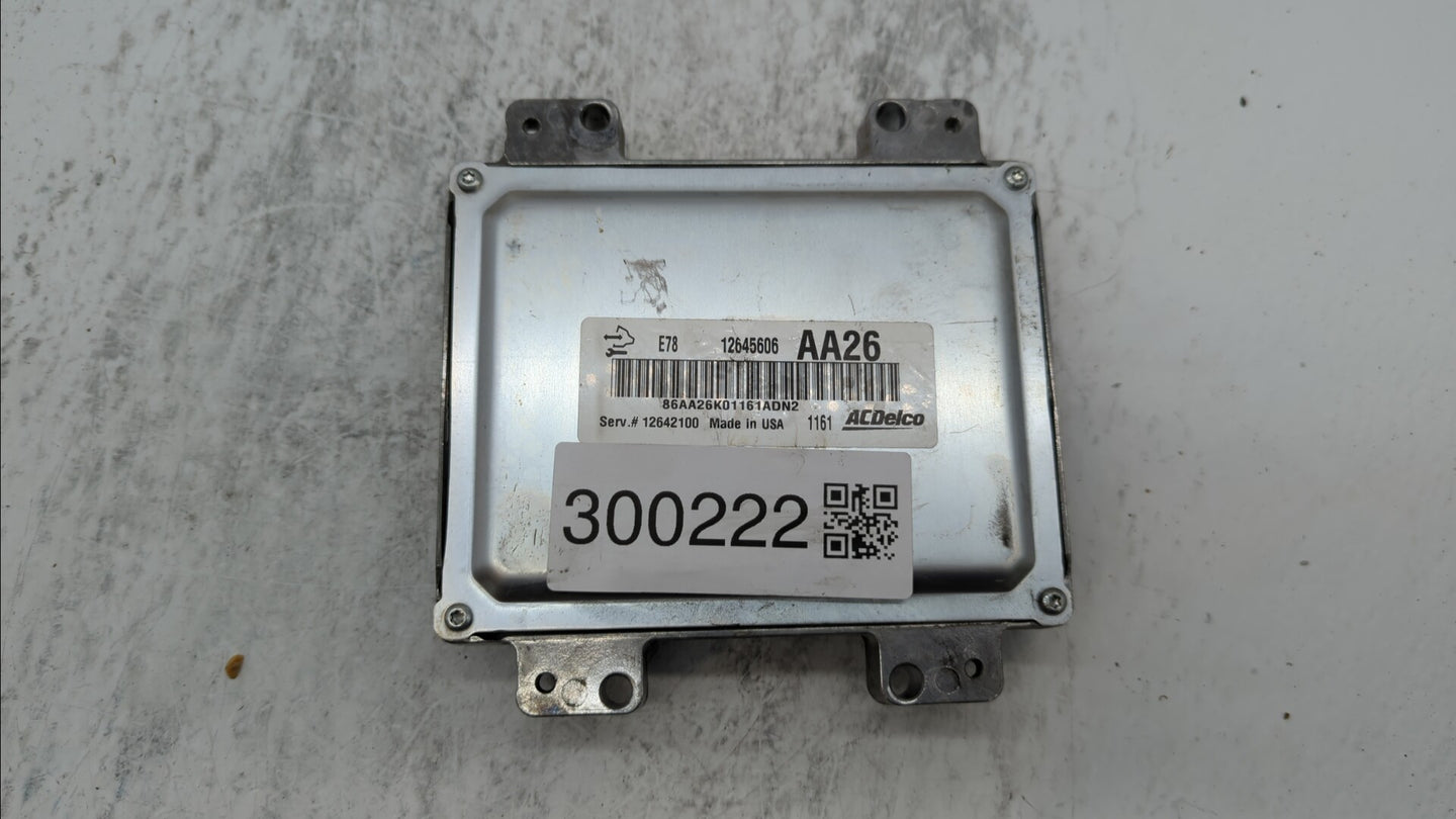 2011 Chevrolet Cruze PCM Engine Control Computer ECU ECM PCU OEM P/N:12616532 12640752, 12642100, 12645606, 12644081 Fits OE