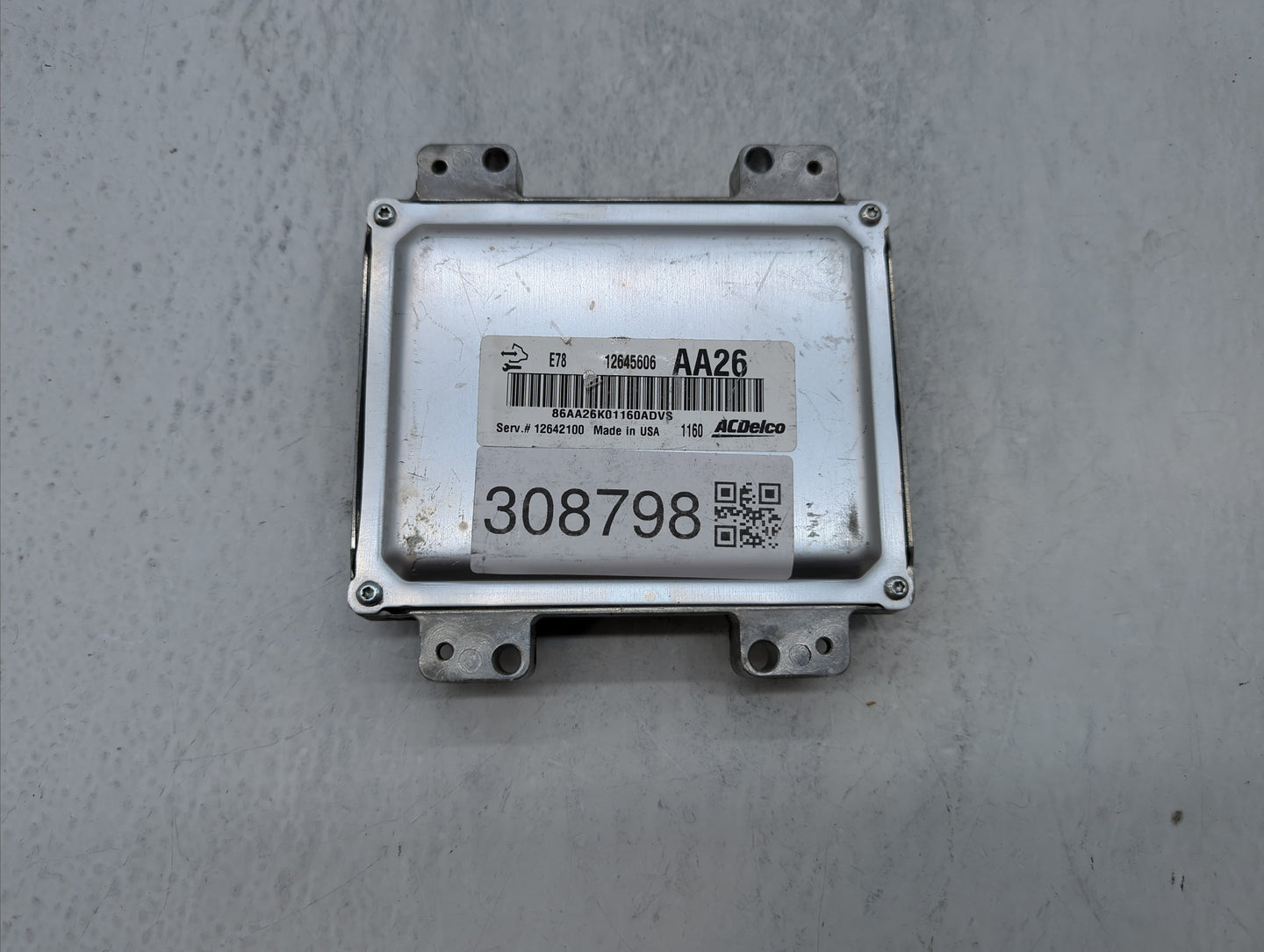 2011 Chevrolet Cruze PCM Engine Control Computer ECU ECM PCU OEM P/N:12616532 12640752, 12642100, 12645606, 12644081 Fits OE