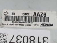2011 Chevrolet Cruze PCM Engine Control Computer ECU ECM PCU OEM P/N:12616532 12640752, 12642100, 12645606, 12644081 Fits OE