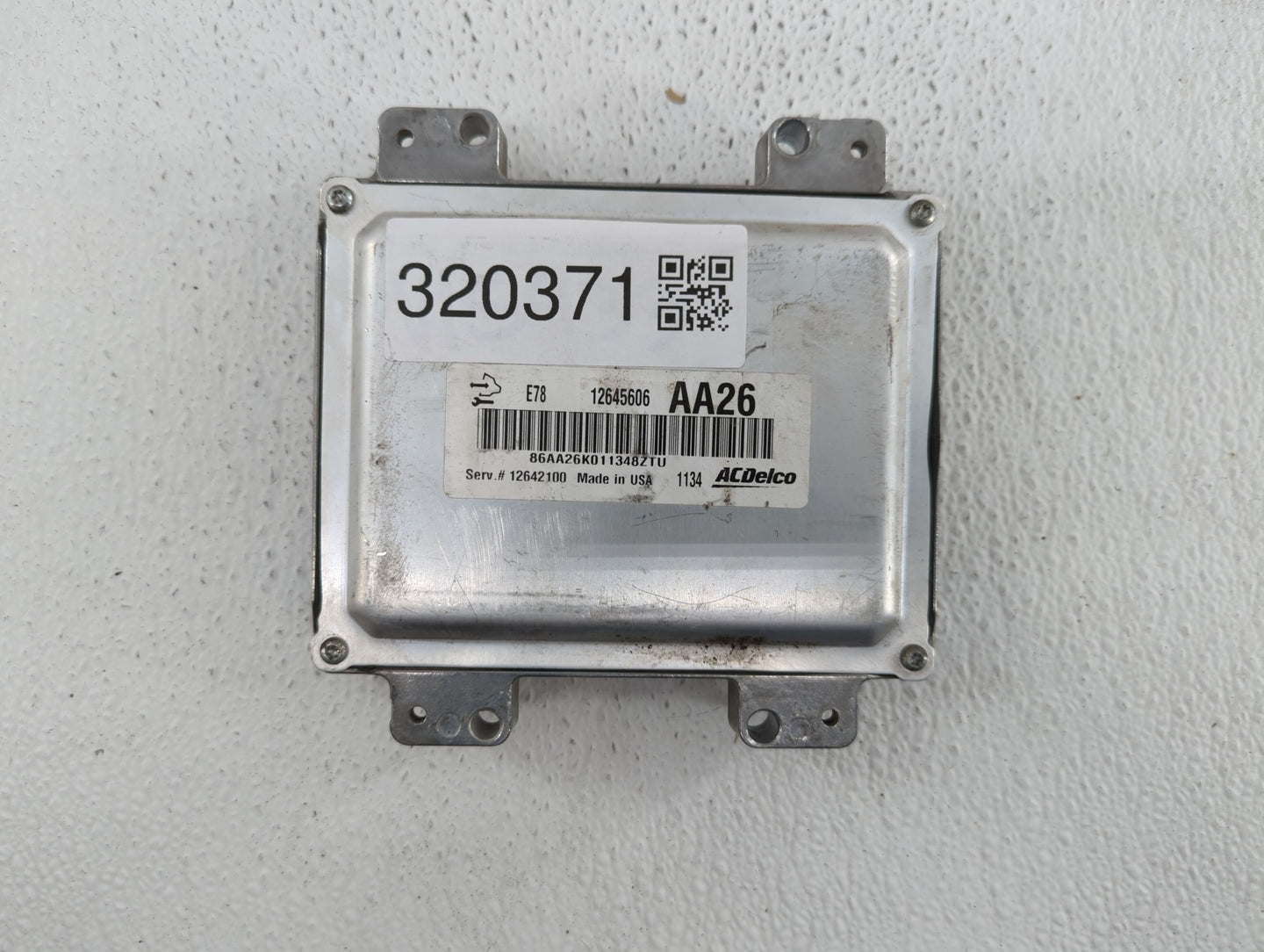 2011 Chevrolet Cruze PCM Engine Control Computer ECU ECM PCU OEM P/N:12616532 12640752, 12642100, 12645606, 12644081 Fits OE