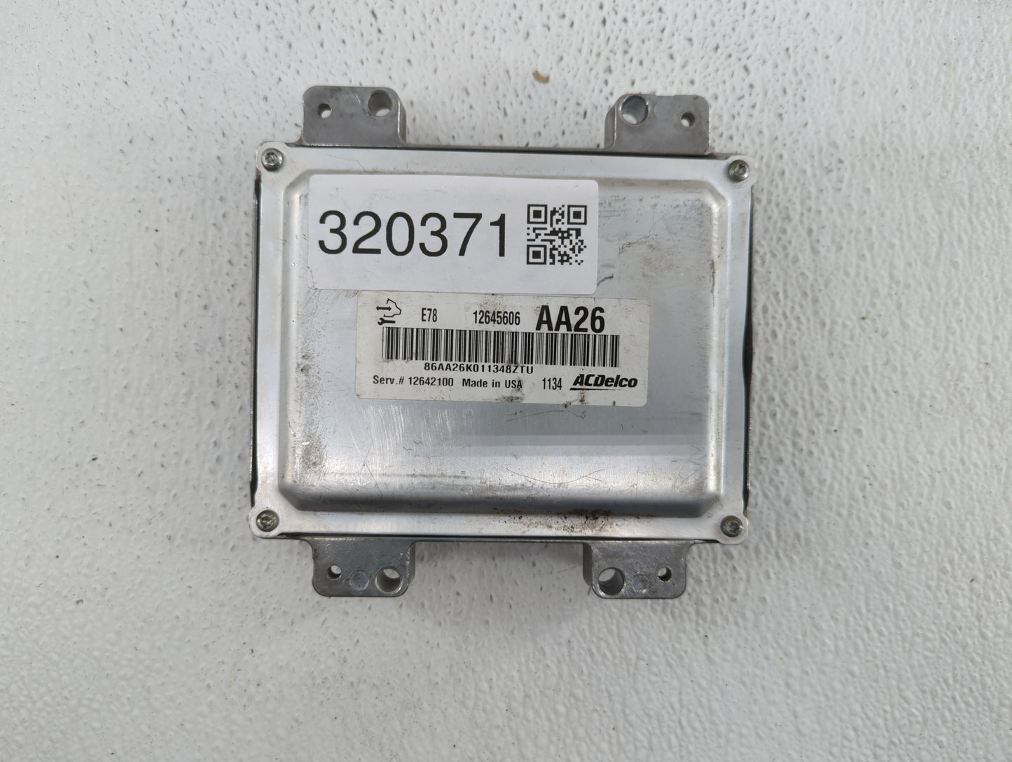 2011 Chevrolet Cruze PCM Engine Control Computer ECU ECM PCU OEM P/N:12616532 12640752, 12642100, 12645606, 12644081 Fits OE