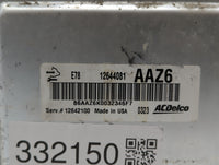 2011 Chevrolet Cruze PCM Engine Control Computer ECU ECM PCU OEM P/N:12616532 12640752, 12642100, 12645606, 12644081 Fits OE