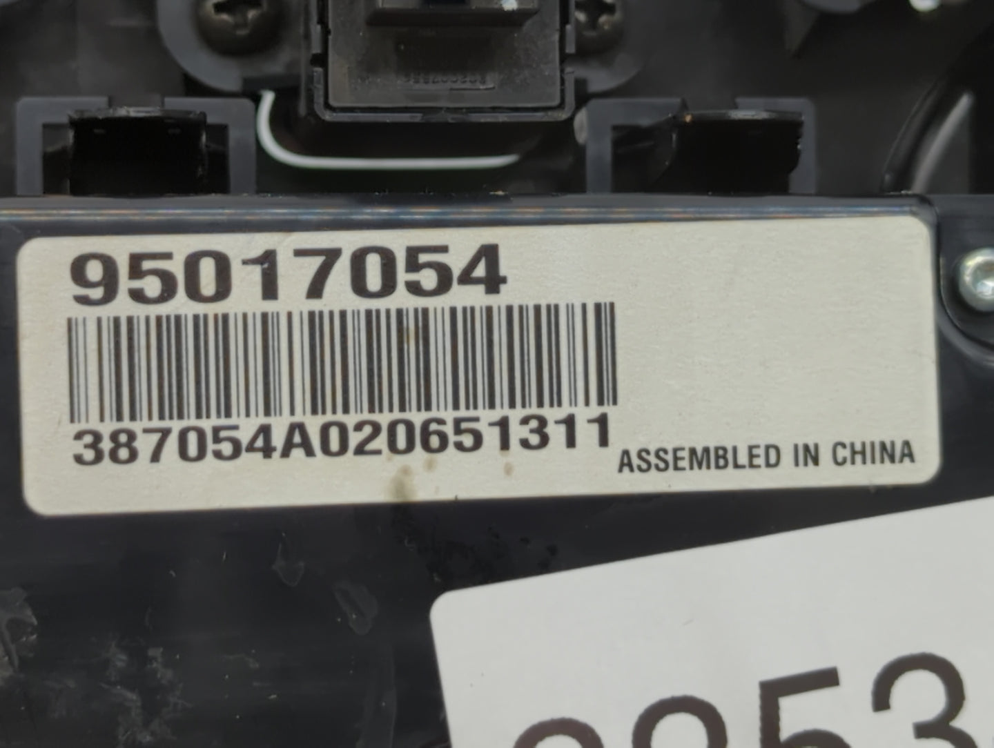 2011-2012 Chevrolet Cruze Climate Control Module Temperature AC/Heater Replacement P/N:96983927 95017054 Fits Fits 2011 2012