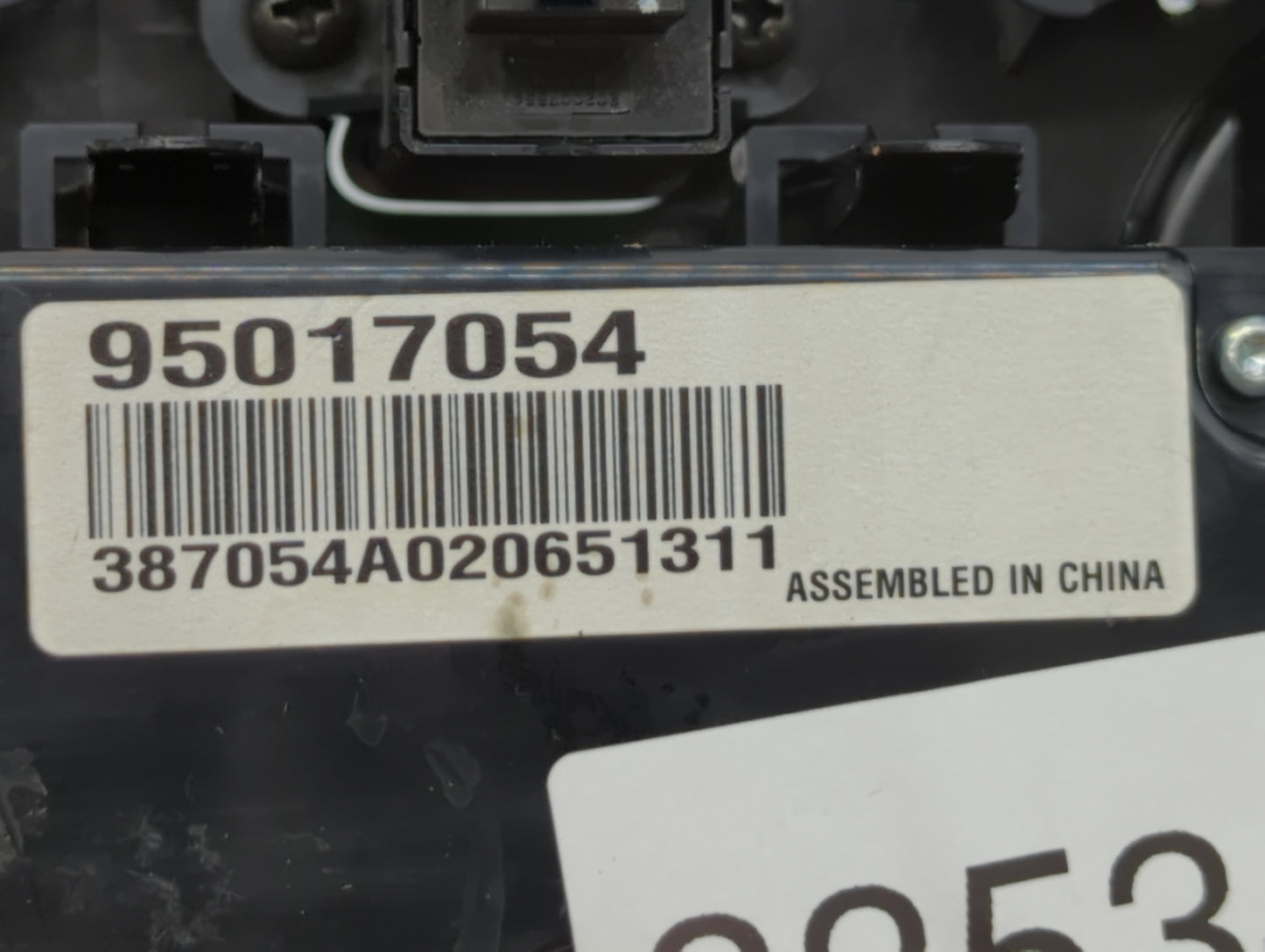 2011-2012 Chevrolet Cruze Climate Control Module Temperature AC/Heater Replacement P/N:96983927 95017054 Fits Fits 2011 2012