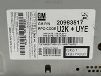 2011 Chevrolet Cruze Radio AM FM Cd Player Receiver Replacement P/N:20983517 20983516 Fits OEM Used Auto Parts - Oemusedauto