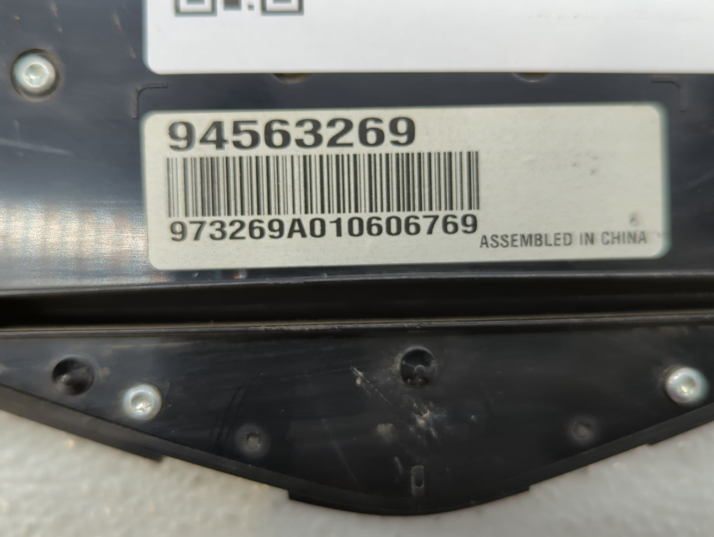 2011 Chevrolet Cruze Radio AM FM Cd Player Receiver Replacement P/N:20983517 94563269 Fits OEM Used Auto Parts - Oemusedauto