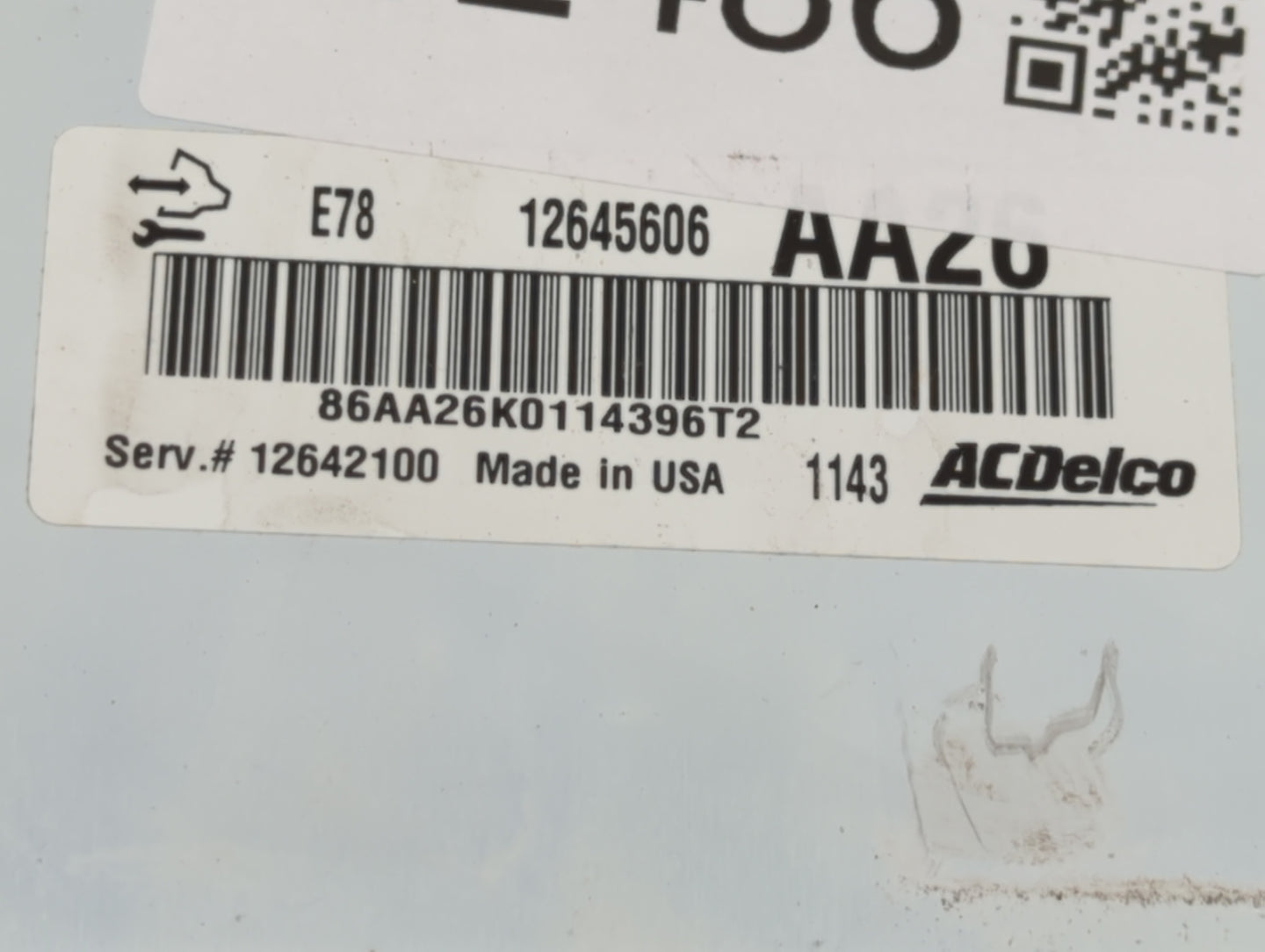 2011 Chevrolet Cruze PCM Engine Control Computer ECU ECM PCU OEM P/N:12642100 12616532, 12640752, 12645606, 12644081 Fits OE