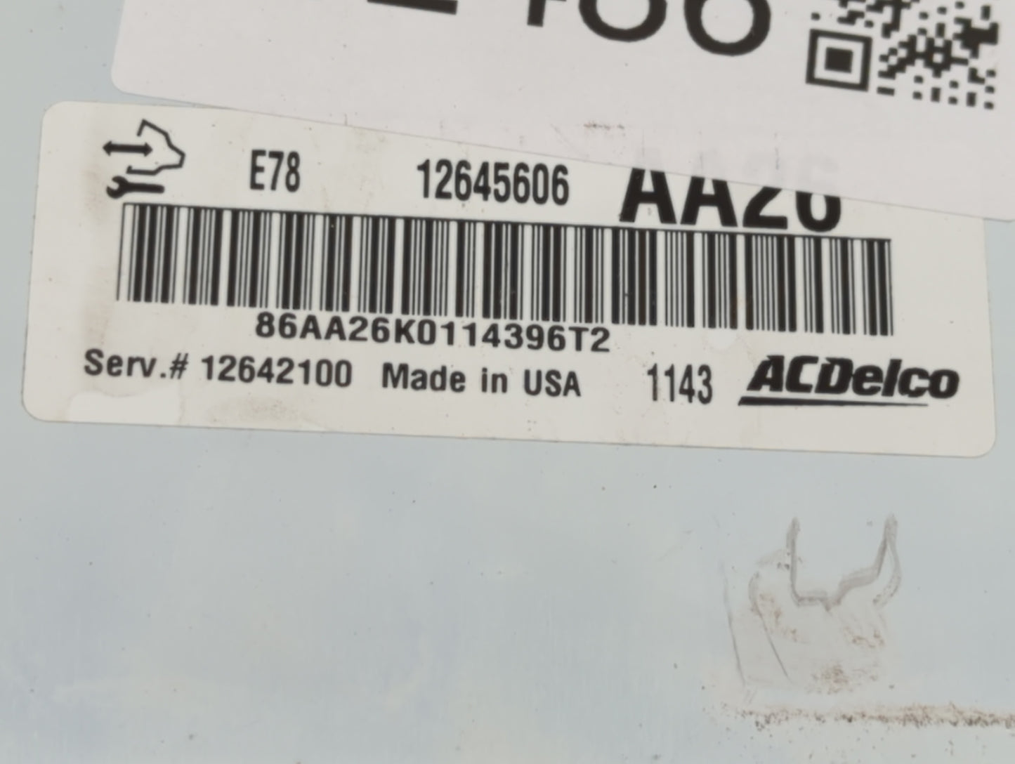 2011 Chevrolet Cruze PCM Engine Control Computer ECU ECM PCU OEM P/N:12642100 12616532, 12640752, 12645606, 12644081 Fits OE