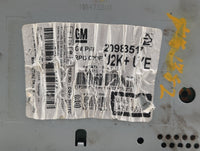 2011-2012 Chevrolet Cruze Am Fm Cd Player Radio Receiver - Oemusedautoparts1.com