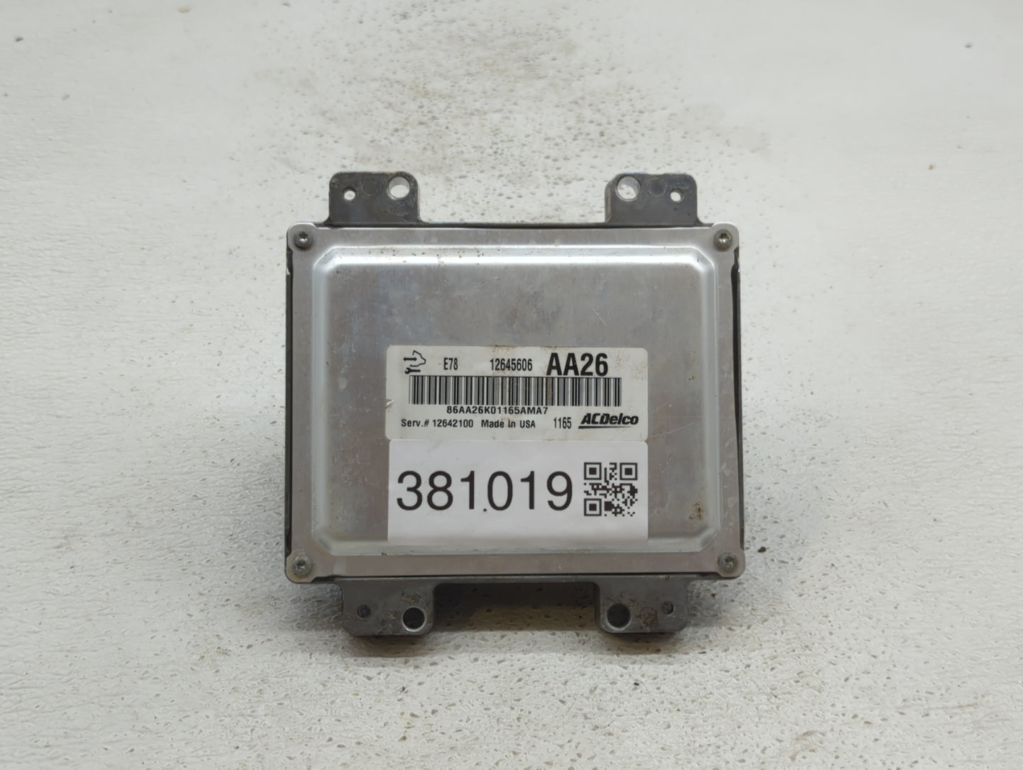 2011 Chevrolet Cruze PCM Engine Control Computer ECU ECM PCU OEM P/N:12642100 12616532, 12640752, 12645606, 12644081 Fits OE