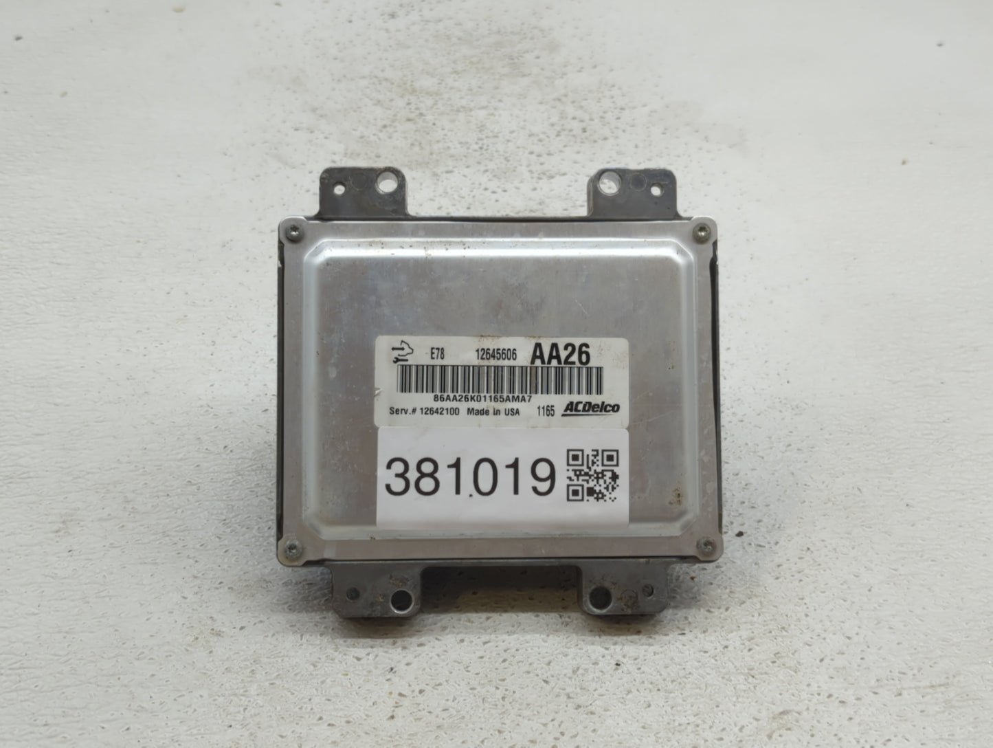 2011 Chevrolet Cruze PCM Engine Control Computer ECU ECM PCU OEM P/N:12642100 12616532, 12640752, 12645606, 12644081 Fits OE