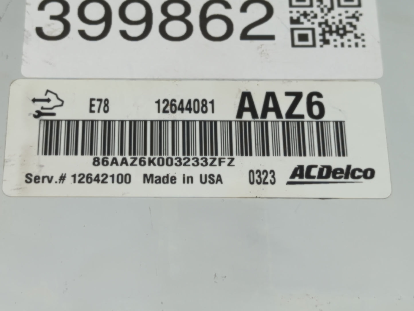 2011 Chevrolet Cruze PCM Engine Control Computer ECU ECM PCU OEM P/N:12642100 12616532, 12640752, 12645606, 12644081 Fits OE