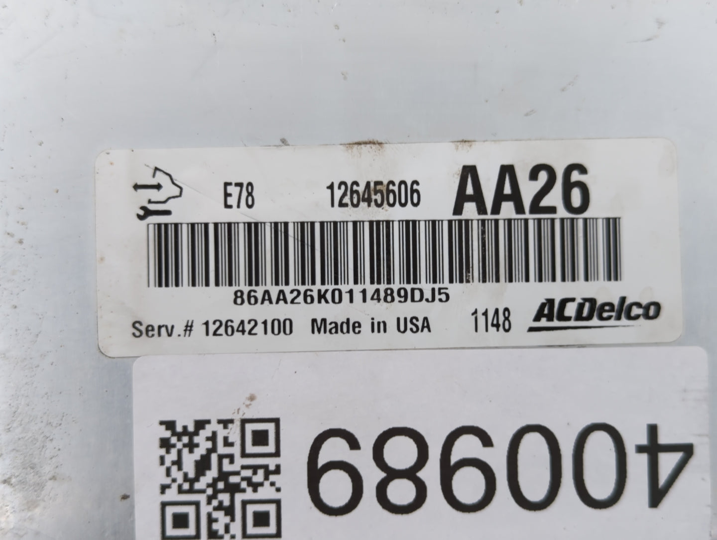 2011 Chevrolet Cruze PCM Engine Control Computer ECU ECM PCU OEM P/N:12642100 12616532, 12640752, 12645606, 12644081 Fits OE