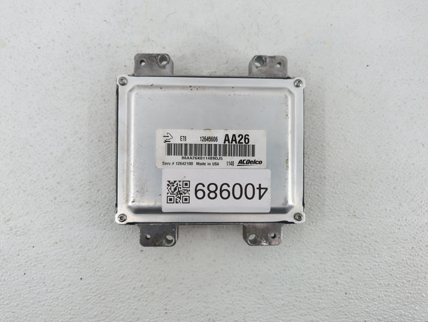 2011 Chevrolet Cruze PCM Engine Control Computer ECU ECM PCU OEM P/N:12642100 12616532, 12640752, 12645606, 12644081 Fits OE