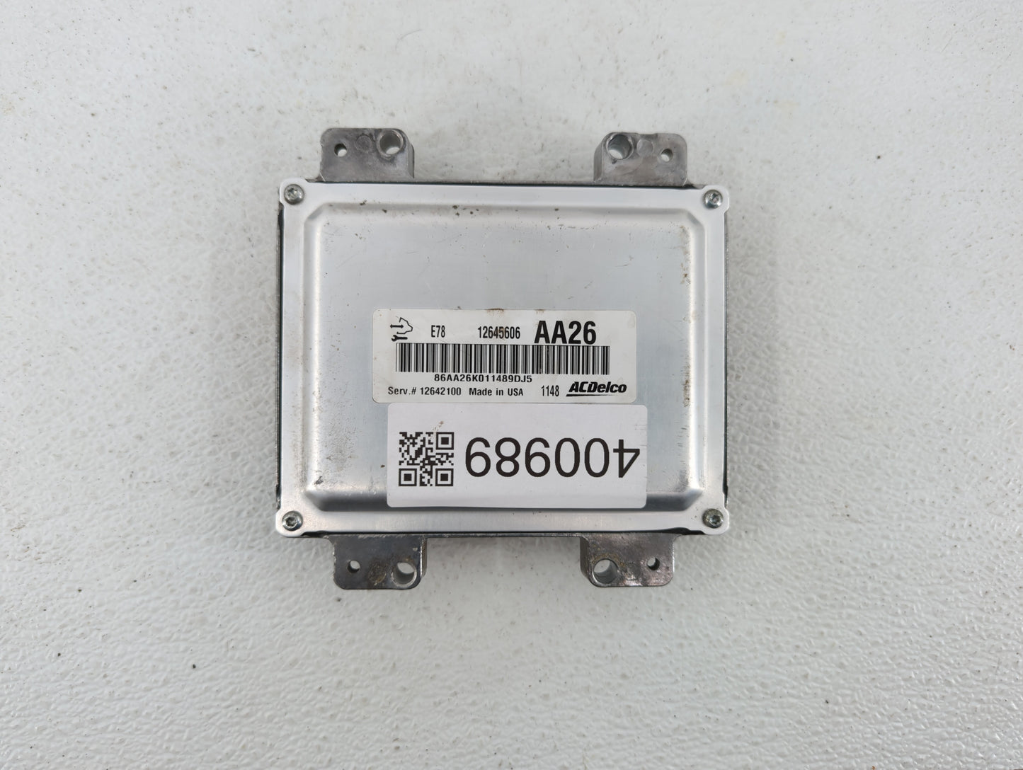 2011 Chevrolet Cruze PCM Engine Control Computer ECU ECM PCU OEM P/N:12642100 12616532, 12640752, 12645606, 12644081 Fits OE
