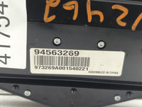 2011 Chevrolet Cruze Radio Control Panel - Oemusedautoparts1.com