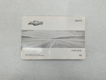 2011 Chevrolet Cruze Owners Manual Book Guide OEM Used Auto Parts - Oemusedautoparts1.com