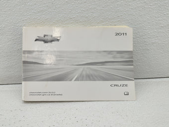 compare product 2011 Chevrolet Cruze Owners Manual Book Guide OEM Used Auto Parts